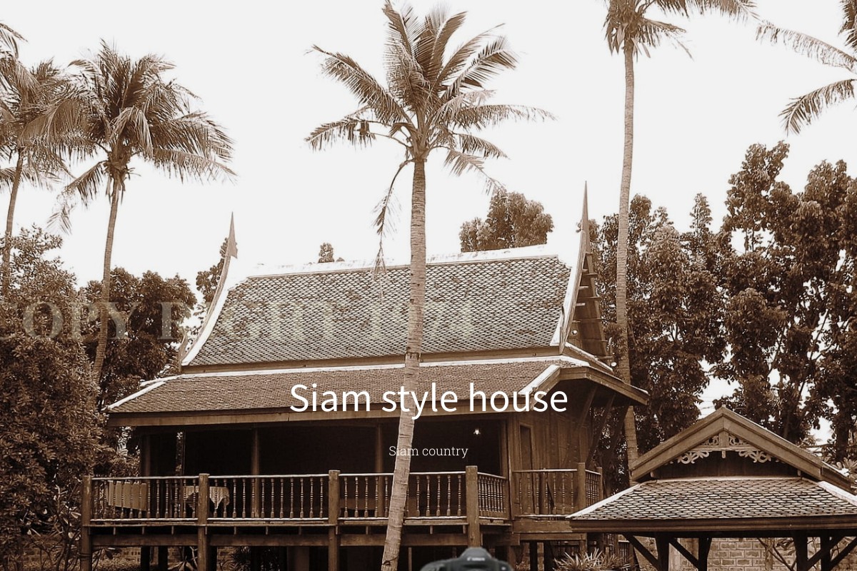 Siam style house