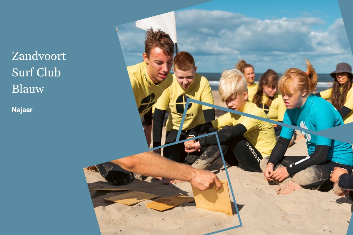 Zandvoort Surf Club Blauw