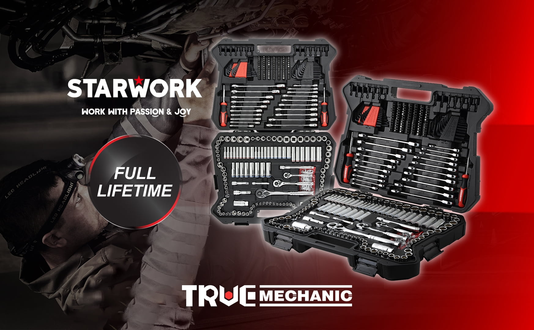 STARWORK TRUE MECHANIC™ ラチェットレンチセット STARWORK TRUE