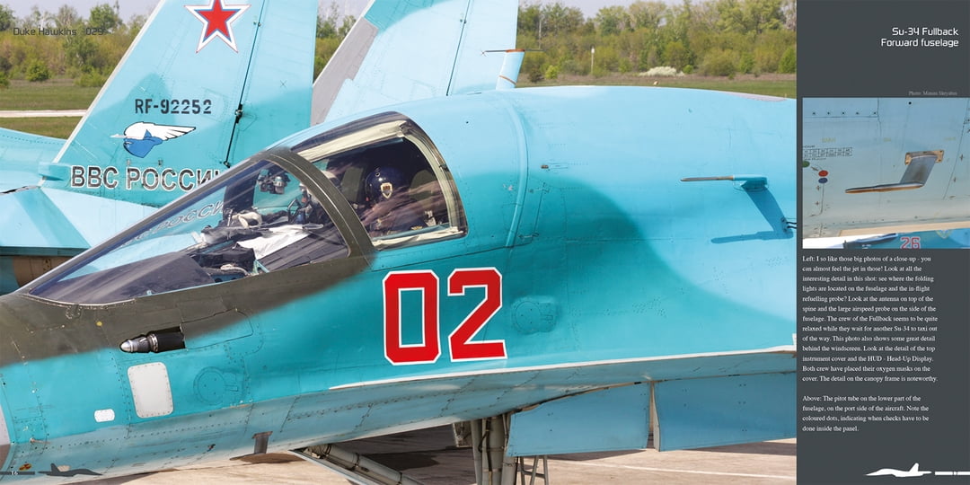 New book for April 2023: Sukhoi Su-34 Fullback - HMH Publications ...